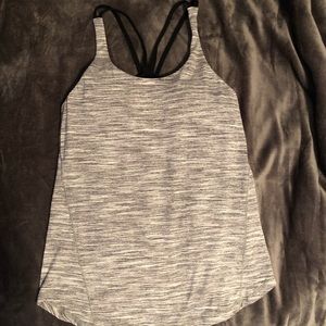 Lululemon 2 in 1 tank with strappy bra